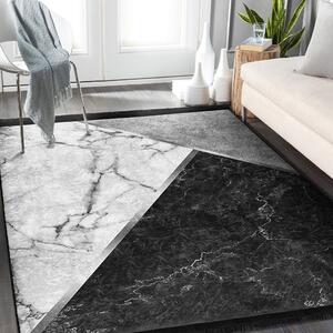 Fehér-fekete szőnyeg 160x230 cm – Mila Home