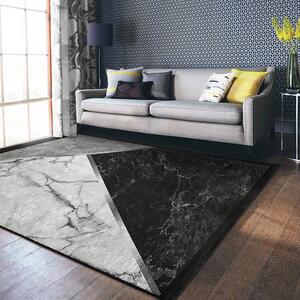 Fehér-fekete szőnyeg 160x230 cm – Mila Home