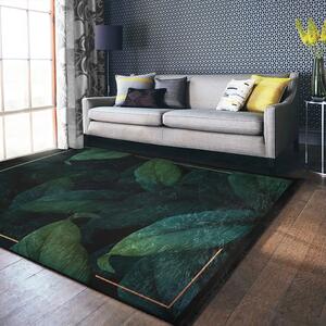 Sötétzöld szőnyeg 80x150 cm – Mila Home