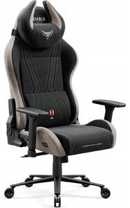 Diablo Chairs X-Horn 2.0 Gamer Szék Normal Size Szövetes Camel Black