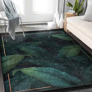 Sötétzöld szőnyeg 160x230 cm – Mila Home