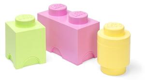 Műanyag gyerek tárolódoboz szett 3 db-os Box – LEGO®