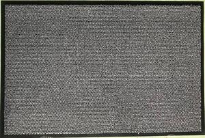 Lábtörlő textil-műanyag 60x90cm szürke