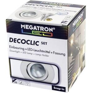 Megatron Beépíthető lámpa LED GU10, GU5.3 5.5 W Fehér (MT75401)
