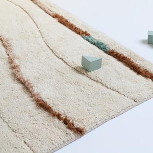 Krémszínű mosható szőnyeg 100x150 cm Serena – Nattiot