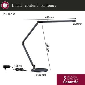 Paulmann FlexBar LED-es íróasztali lámpa LED 10.6 W Antracit (fémes) (41300)