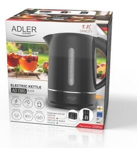 Adler AD 1385 black elektromos vízforraló 1,7L