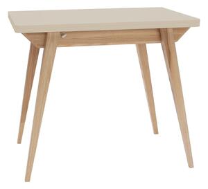 Bővíthető étkezőasztal bézs asztallappal 65x90 cm Envelope - Ragaba
