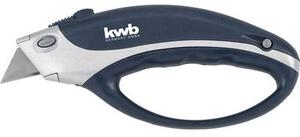 Professzionális trapéz pengés szőnyeg kés zárt fogantyúval, 170 mm kwb 013400