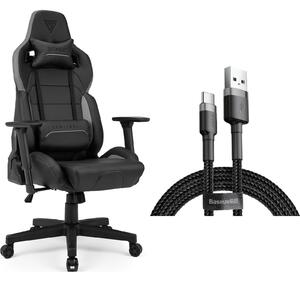 SENSE7 Sentinel gamer szék fekete-szürke