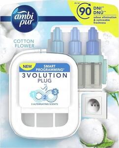 Ambi Pur Légfrissítő elektromos kezdőcsomag 20 ml 3 Volution Cotton Flower (7520)