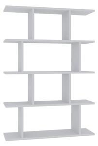 Fehér könyvespolc 90x127 cm Harmon – Kalune Design