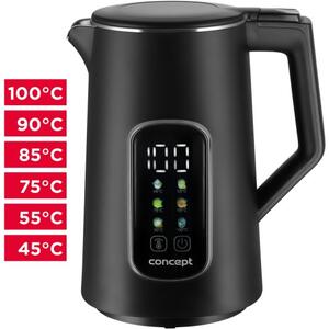 Concept Solution RK3385 elektromos vízforraló 1,7 l hőmérséklet-szabályozással