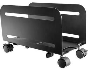 SpeaKa Professional Számítógép tartó Padló, Álló SP-PCS-150 SP-9009204 Fekete Terhelhetőség=10 kg
