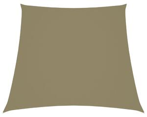 VidaXL bézs trapéz alakú oxford-szövet napvitorla 2/4 x 3 m