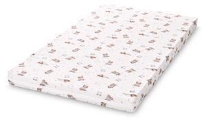 Lorelli Classic Habszivacs matrac 62x110x6 cm - Bear and Pillow Beige