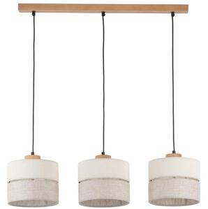 TK Lighting Eco Általános mennyezeti lámpa - Cserélhető Fényforrás , Bézs