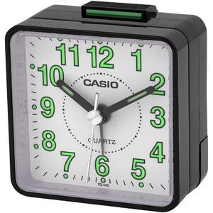 CASIO TQ-140-1BEF Asztali analóg ébresztőóra - Fekete