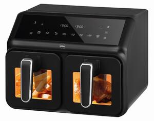 Eldom FR210 AirFryer Forrólevegős sütő 8L 2200 Watt - Fekete