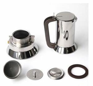 Alessi 9090/1 Mokka Espresso 1 személyes kotyogós kávéfőző 70ml - Ezüst
