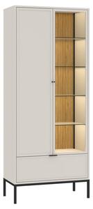 DECO magas vitrines szekrény | Kasmír