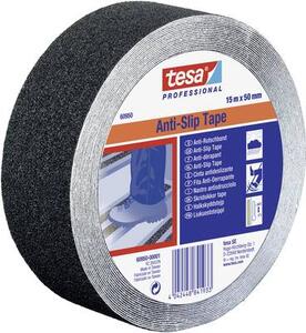 Tesa (60950-00001-00) Csúszásmentesítő szalag ® Professional Fekete (H x Sz) 15 m x 50 mm 1 db