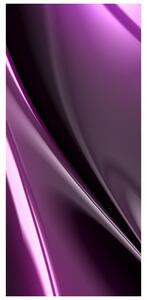 Fotótapéta ajtóra - lila absztrakció (95x205cm)