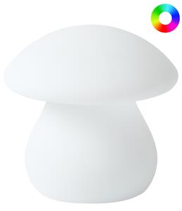 Kültéri LED asztali lámpa TUIRA Fehér