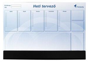 Victoria könyökalátét heti tervezővel 470x330 mm (INV31828)