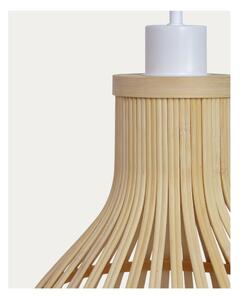 Natúr színű bambusz lámpabúra ø 30 cm Nathaya – Kave Home
