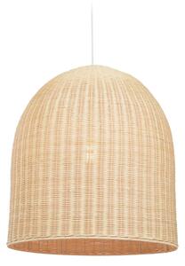 Natúr színű rattan lámpabúra ø 60 cm Druciana – Kave Home
