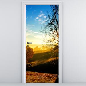 Fotótapéta ajtóra - Napkelte (95x205cm)
