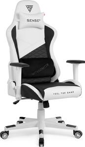 SENSE7 Spellcaster Senshi Edition Gamer Szék Fehér 150kg