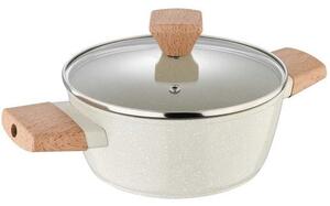 Bergner BG-34745-CR Lábas Fedővel 20cm 2.4L Naturally