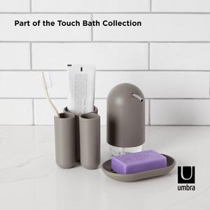 Szürke műanyag szappantartó Touch – Umbra
