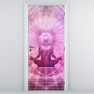Fotótapéta ajtóra - Meditáció (95x205cm)