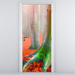 Fotótapéta ajtóra - Fák (95x205cm)
