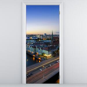 Fotótapéta ajtóra - Berlin (95x205cm)