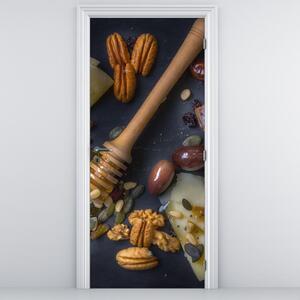 Fotótapéta ajtóra - Aszalt gyümölcsök (95x205cm)