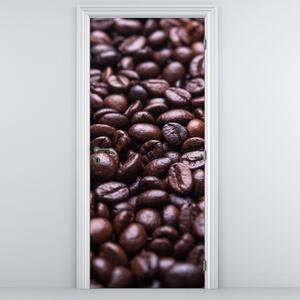 Fotótapéta ajtóra - Szemes kávé (95x205cm)