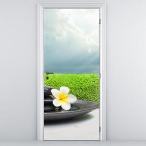 Fotótapéta ajtóra - SPA és relaxáció (95x205cm)
