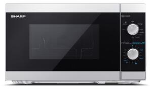 Sharp YC-MG01E-S 20L grilles mikrohullámú sütő 800W ezüst