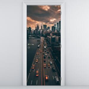 Fotótapéta ajtóra - Manhattan (95x205cm)