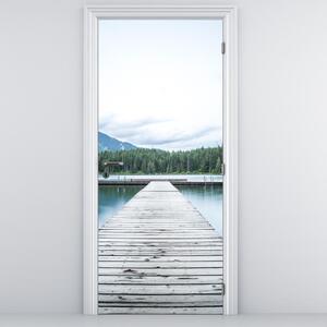 Fotótapéta ajtóra - A mólóból kinézve (95x205cm)