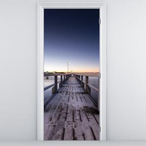 Fotótapéta ajtóra - A mólón (95x205cm)