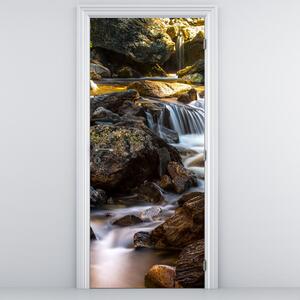 Fotótapéta ajtóra - Kőpatak (95x205cm)