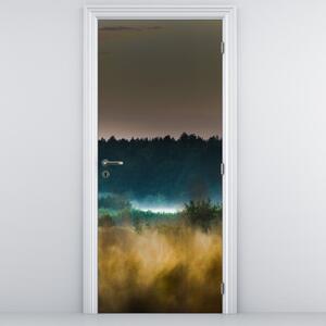 Fotótapéta ajtóra - Hegyi táj (95x205cm)