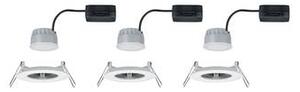 Fürdőszobai beépíthető lámpa 3 részes készlet LED LED 19.5 W IP44 Paulmann Nova Fehér (matt)