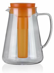 Tescoma Teo 2,5 l-es, narancssárga színű, kioldóés hűtő kancsó