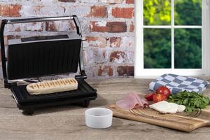 Panini sütő grill 700W 23x14,5cm ALPINA